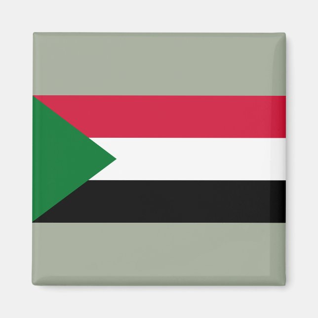 Flag of Sudan Magnet (Front)