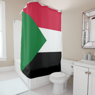 Flag of Sudan Shower Curtain