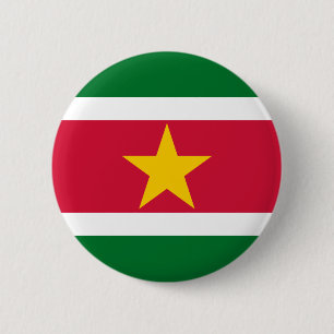 Flag of Suriname Button