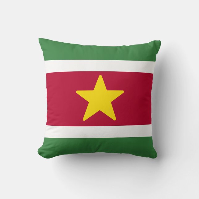 Flag of Suriname Cushion (Front)