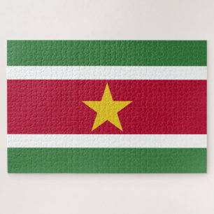 Flag of Suriname Jigsaw Puzzle