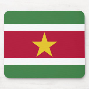 Flag of Suriname Mouse Pad