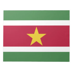 Flag of Suriname Notepad