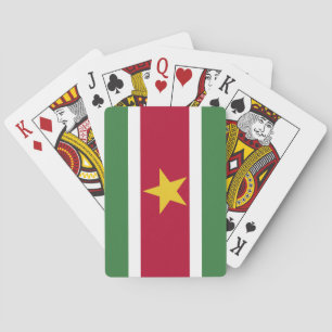 Flag of Suriname Playing Cards
