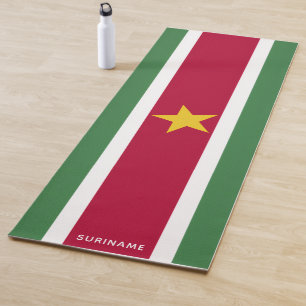 Flag of Suriname Yoga Mat