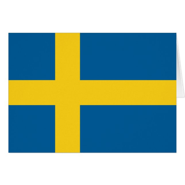 Flag of Sweden (Front Horizontal)