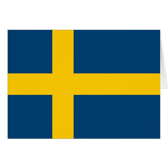Flag of Sweden (Front Horizontal)