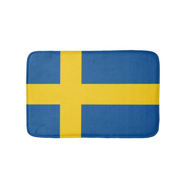 Flag of Sweden Bath Mat (Front)