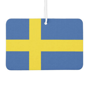 Flag of Sweden Car Air Freshener