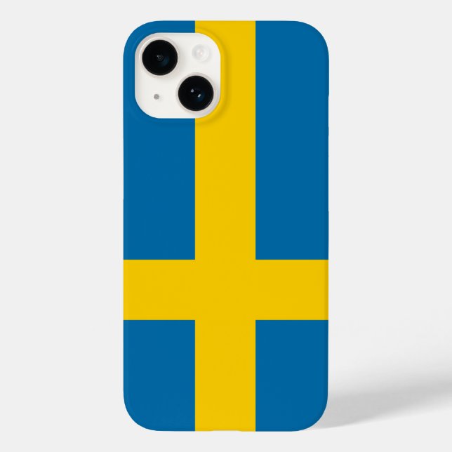 Flag of Sweden Case-Mate iPhone Case (Back)