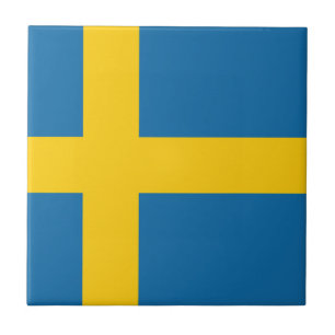 Flag of Sweden Ceramic Tile