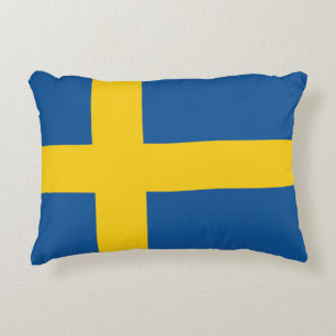 Flag of Sweden Decorative Cushion