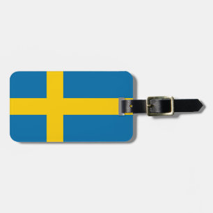 Flag of Sweden Luggage Tag