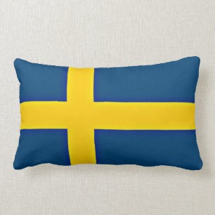 Flag of Sweden Lumbar Cushion