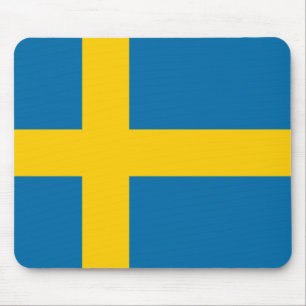 Flag of Sweden Mouse Pad