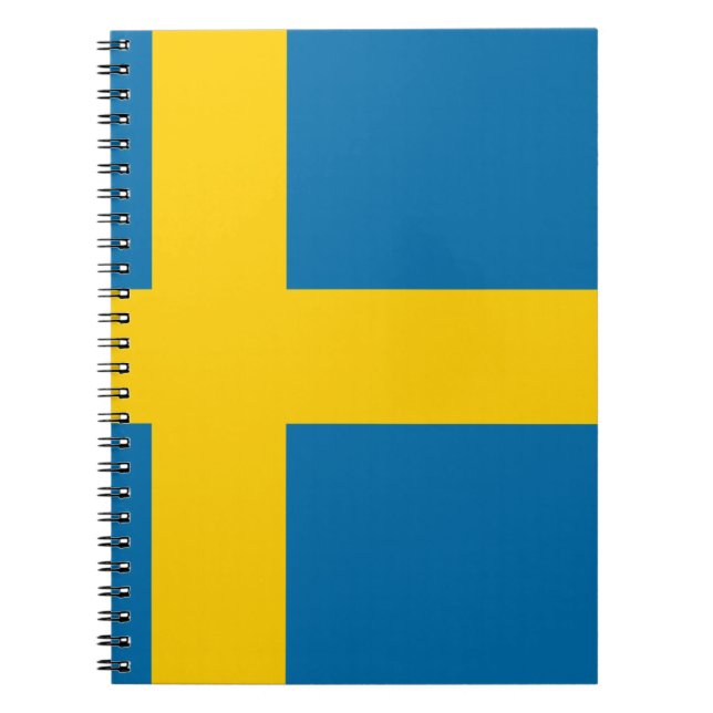 Flag of Sweden Notebook (Front)