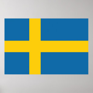 Flag of Sweden Poster