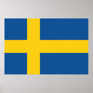 Flag of Sweden Poster