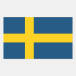 Flag of Sweden Rectangular Sticker