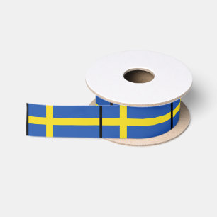 Flag of Sweden Satin Ribbon
