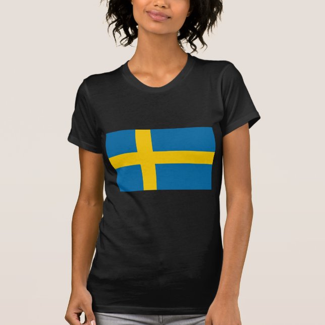 Flag of Sweden T-Shirt (Front)