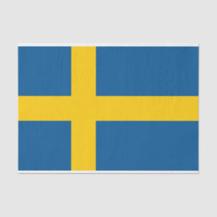 Flag of Sweden Tissue Paper