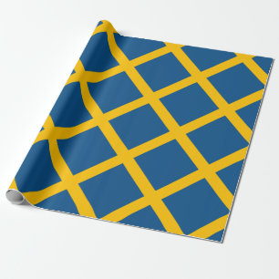 Flag of Sweden Wrapping Paper