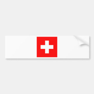 Flag of Switzerland Bumper Sticker