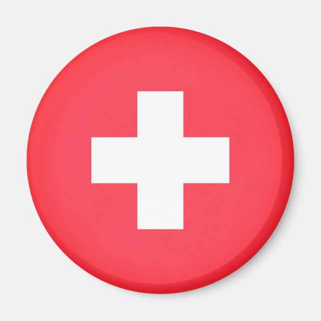 Flag of Switzerland Magnet (Front)
