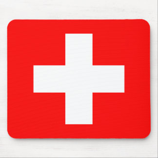 Flag of Switzerland Mouse Pad
