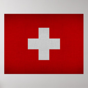 Flag of Switzerland Poster