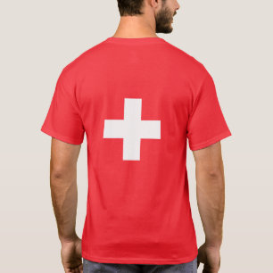 Flag of Switzerland - Switzerland - Suisse - Svizz T-Shirt