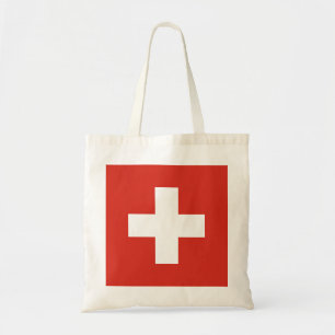 Flag of Switzerland Tote Bag