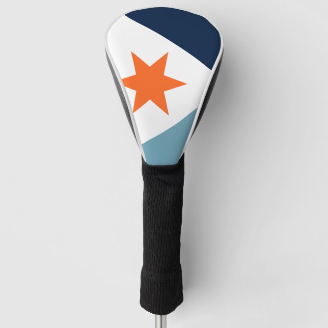 Flag of Syracuse, New York Golf Head Cover (Front)