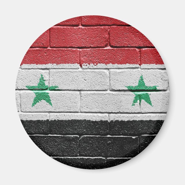 Flag of Syria Magnet (Front)