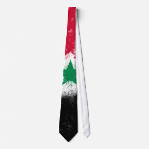 Flag of Syria Tie