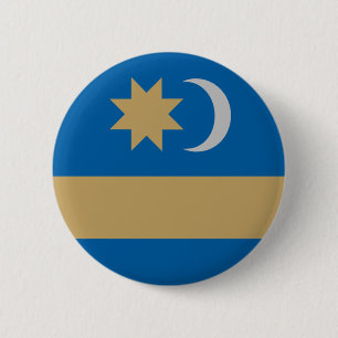 Flag of Székely Land 6 Cm Round Badge