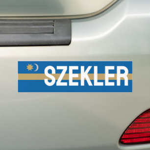 Flag of Székely Land Classic Round Sticker