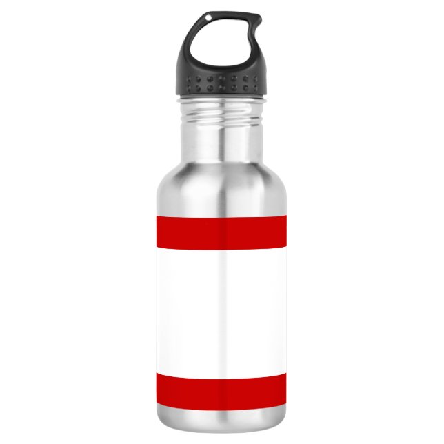 Flag of Tahiti 710 Ml Water Bottle (Front)