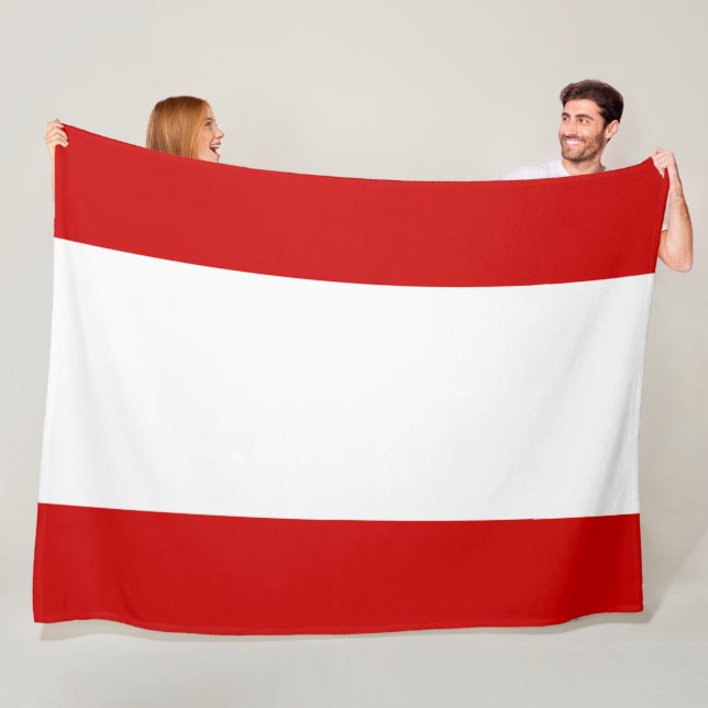 Flag of Tahiti Fleece Blanket (In Situ)