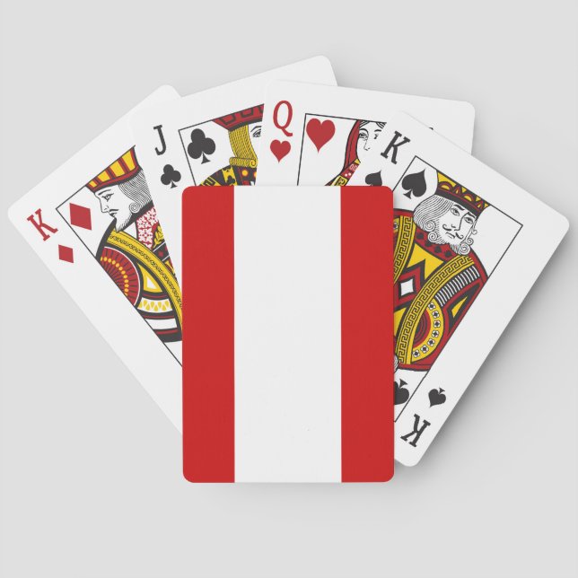 Flag of Tahiti Playing Cards (Back)