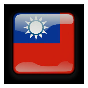 Flag of Taiwan Poster