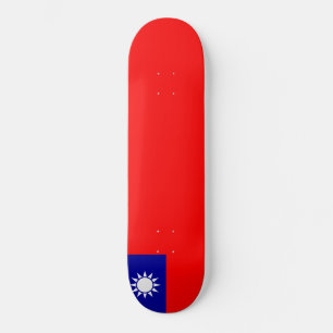 Flag of Taiwan Skateboard