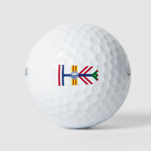 Flag of Tampa, Florida Golf Balls