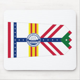 Flag of Tampa, Florida Mouse Pad