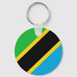 Flag of Tanzania Key Ring