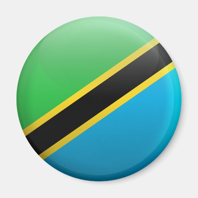Flag of Tanzania Magnet (Front)
