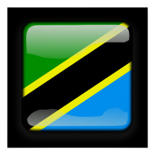 Flag of Tanzania Poster