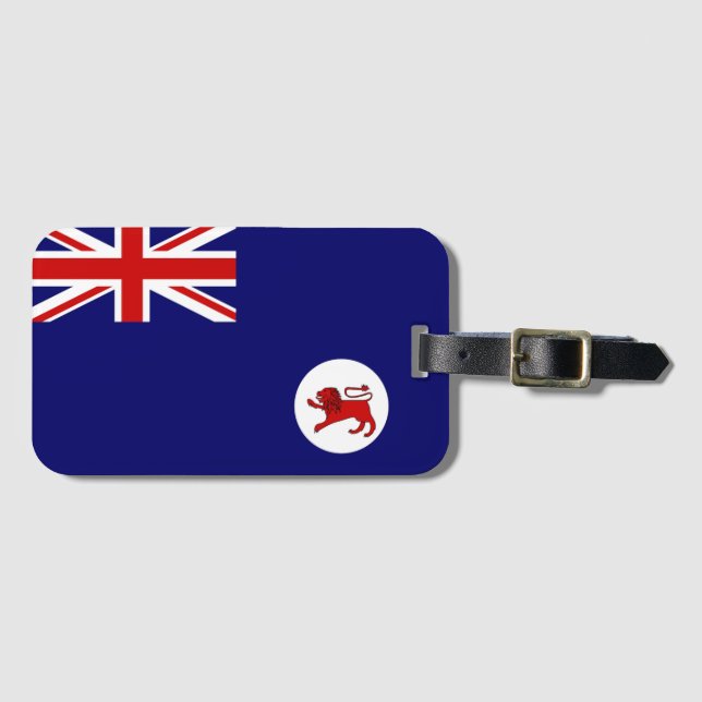 Flag of Tasmania Luggage Tag (Front Horizontal)