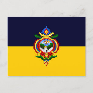 Flag of Tegucigalpa, Honduras Postcard